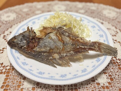 旨みがギュッ!カレイの干物の☆唐揚げ